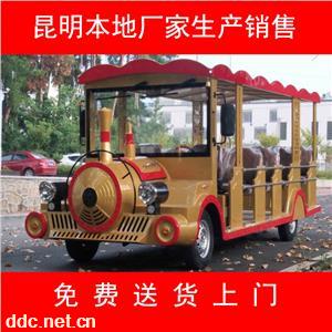  昆明景区专用款14座电动造型观光车厂家销售，售后无忧
